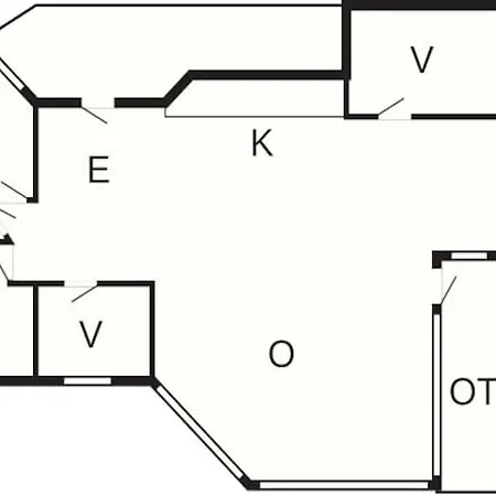 6 Person In Bjert-by Traum Casa vacanze Binderup Strand